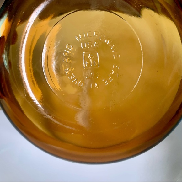 Anchor Hocking Fire-King Amber Glass Vintage~farmhouse~grannycore - Picture 7 of 10